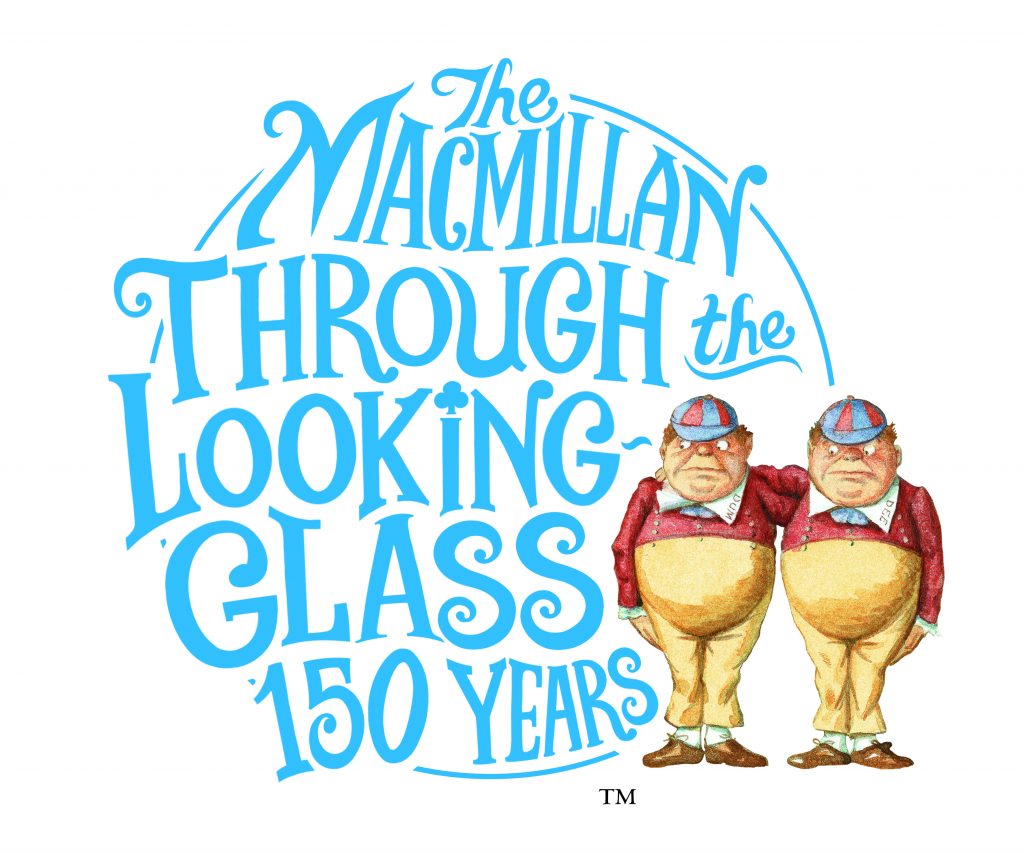 MacMillan Through the Looking Glass 150 years logo