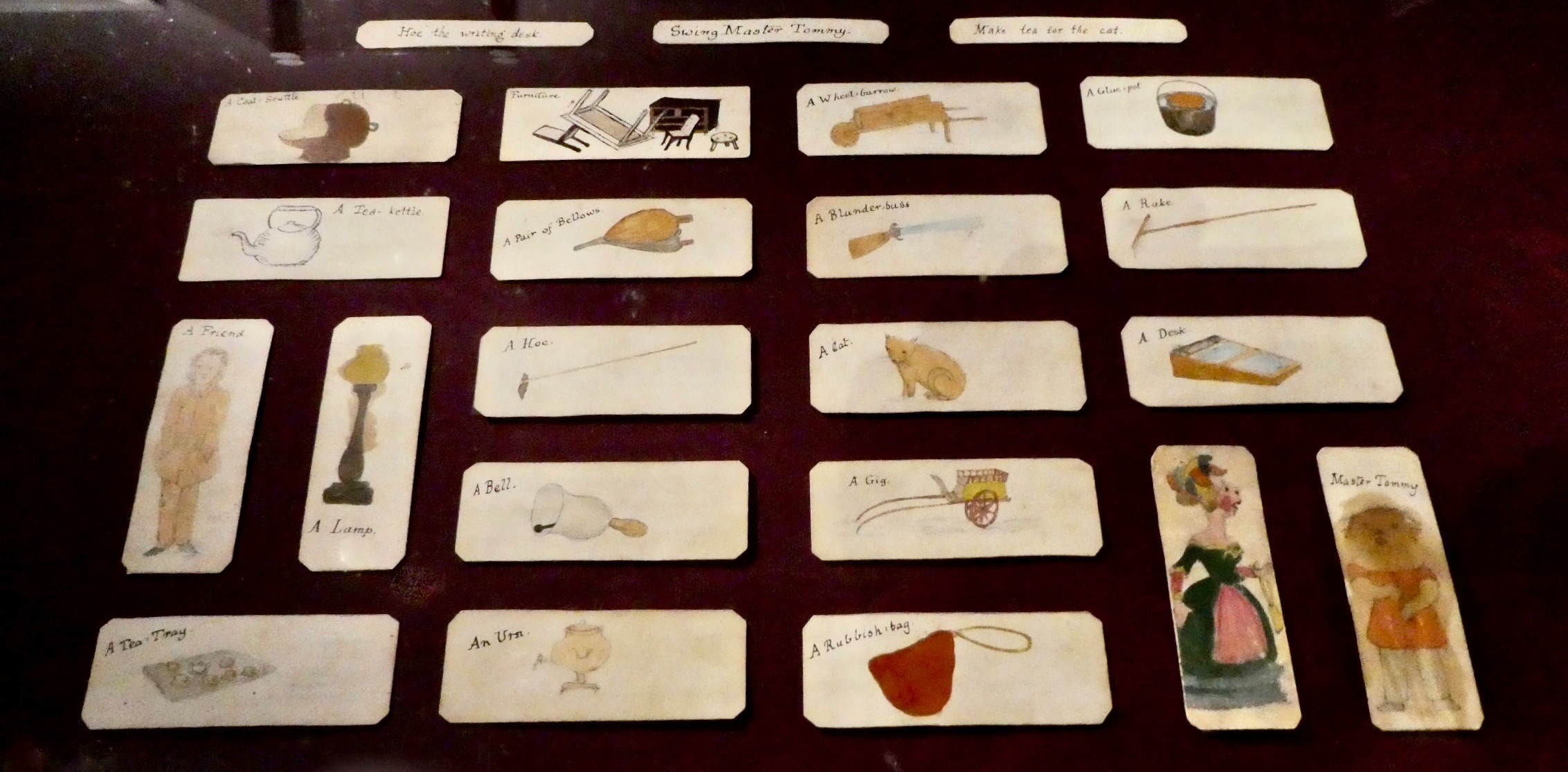 Lewis Carroll’s card game ‘Ways and Means’ created to play with his family at Daresbury Parsonage